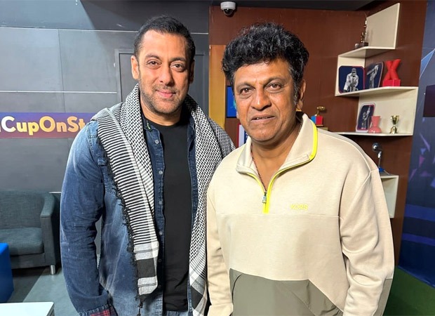 Ahead of India-Pakistan match, fans witnessed the clash of Salman Khan & Dr. Shivarajkumar during Ghost promotions!