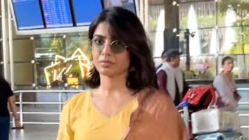 Samantha Ruth Prabhu gets snapped in all-white at the airport. See pics