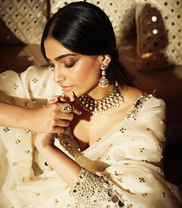 Sonam Kapoor shines in a stunning mirror work lehenga, setting the ramp ablaze for designer Abhinav Mishra