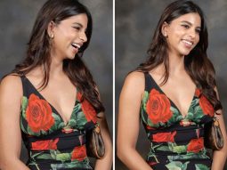 Suhana Khan is gracing us with her infectious smile in elegant Dolce & Gabbana floral dress worth Rs. 1.95 Lakhs