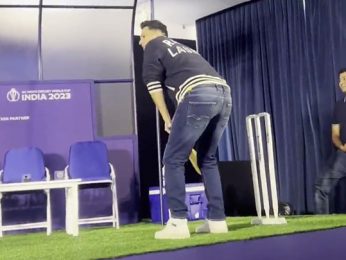 Super fun! Cricket match between Varun Dhawan & Zaheer Khan Super fun! Cricket match between Varun Dhawan & Zaheer Khan