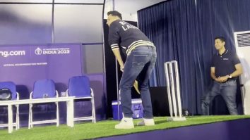 Super fun! Cricket match between Varun Dhawan & Zaheer Khan