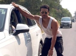 Amid Ganapath fever, Tiger Shroff takes up a skating ride to reach work, wins hearts; watch
