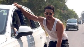 Amid Ganapath fever, Tiger Shroff takes up a skating ride to reach work, wins hearts; watch