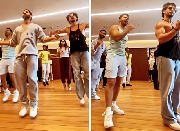 Varun Dhawan and Shahid Kapoor dance with Tiger Shroff on his latest track 'Hum Aaye Hain' from Ganapath: A Hero Is Born, watch