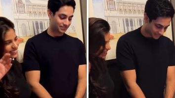 Agastya Nanda rings in 23rd birthday with The Archies co-star Suhana Khan; watch
