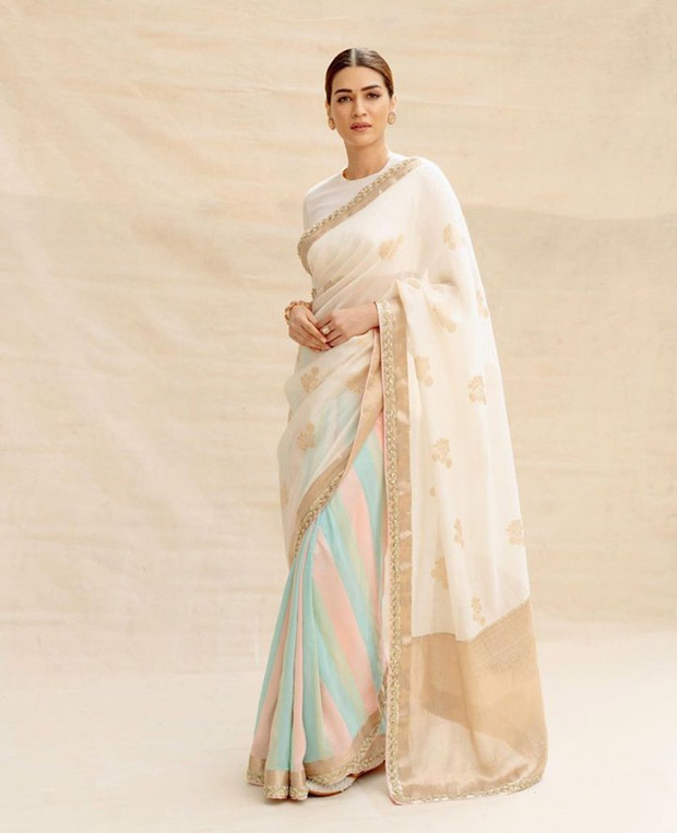 Ahead of festive season, looking back at National Award Winner, Kriti Sanon’s stunning saree looks!