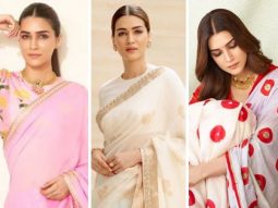 Ahead of festive season, looking back at National Award Winner, Kriti Sanon’s stunning saree looks!
