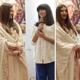 Aaradhya Bachchan delivers speech in honor of mother Aishwarya Rai on 50th birthday; latter reaction is PRICELESS, watch 