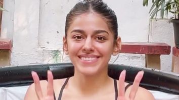 Alaya F absolutely nails the ice bath challenge