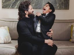 Allu Arjun and son Allu Ayaan twin in black at Varun Tej and Lavanya Tripathi’s wedding; see post