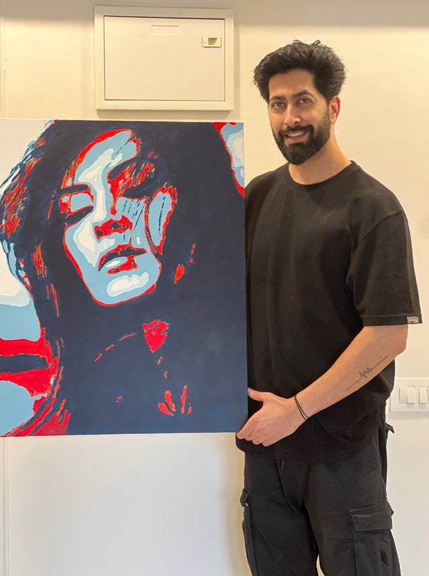 Ankur Bhatia paints a special portrait for Aarya co-star Sushmita Sen, see pics