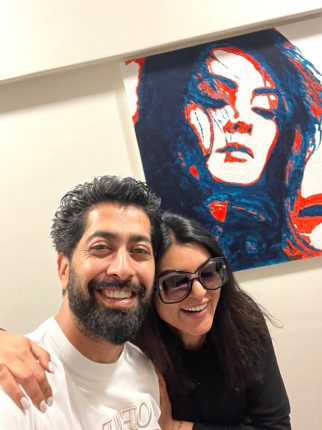 Ankur Bhatia paints a special portrait for Aarya co-star Sushmita Sen, see pics