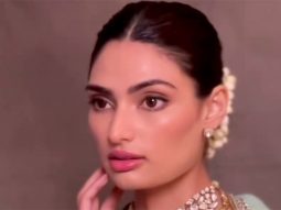 Athiya Shetty dazzles in a traditional outfit for an event