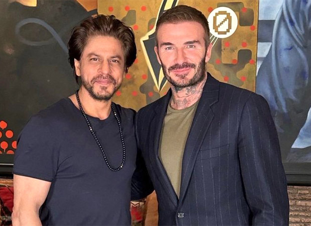 David Beckham calls Shah Rukh Khan 'great man' during his India visit, says, "You and your family are welcome any time in my home" 