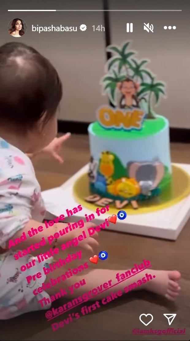 Bipasha Basu shares adorable glimpse of daughter Devi's pre-birthday bash