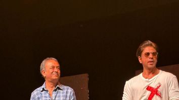 Dunki director Rajkumar Hirani and writer Abhijat Joshi grace Shah Rukh Khan’s birthday fan event