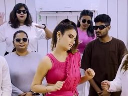 Fatima Sana Shaikh hops on to the trend, shares vanity van masti!