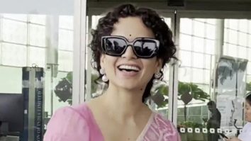 India Jeetegi! Kangana Ranaut chit chats with paps at the airport