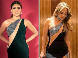 Jennifer Lopez And Shriya Saran in David Koma Cutout Gowns. Who Wore It Better?