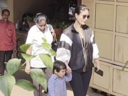 Kareena Kapoor Khan gets clicked by paps with baby Jeh