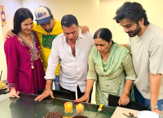 Katrina Kaif and Vicky Kaushal celebrate father-in-law Sham Kaushal's birthday in a heartwarming family gathering; see pic