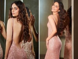 Manushi Chhillar cast a spell on us in her pink shimmer gown