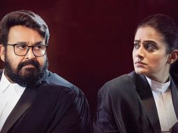 Neru Poster: Mohanlal shares another sneak peek of his role as a lawyer along with Jawan actress Priyamani