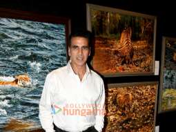 Photos: Akshay Kumar graces wildlife photography exhibition ‘Heartbeats’ at the Jehangir Art Gallery in Mumbai