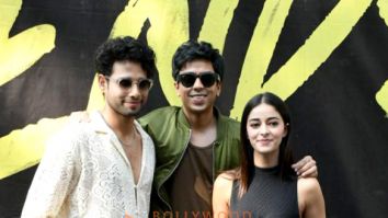 Photos: Ananya Panday, Siddhant Chaturvedi and Adarsh Gourav spotted at Olive Bar & Kitchen, Bandra