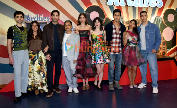 photos cast of the archies snapped at the album launch of the film 1