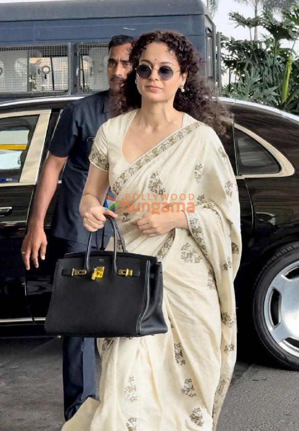 photos kangana ranaut ananya panday shruti haasan and pooja hegde snapped at the airport 2