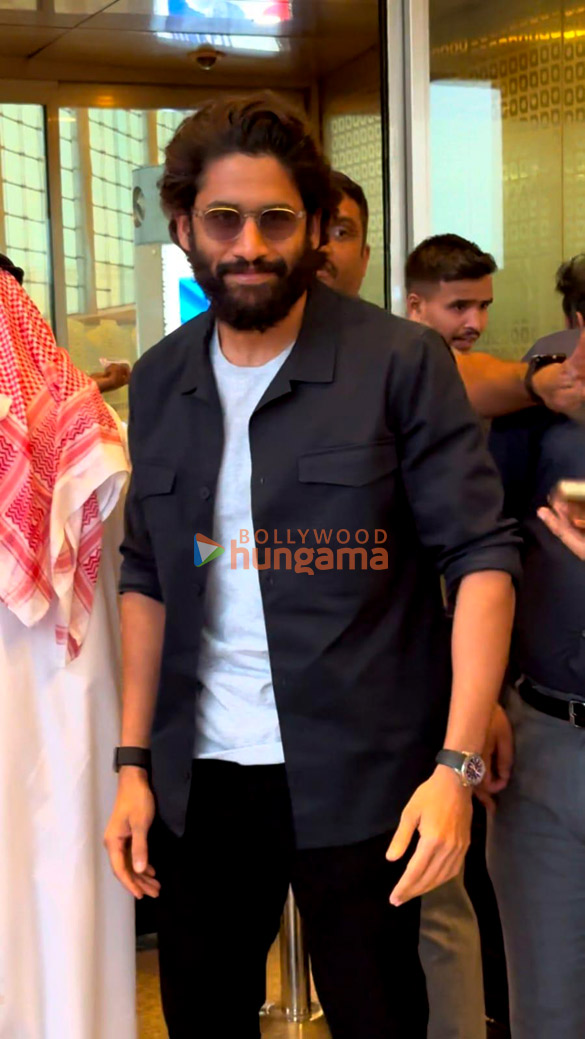 photos naga chaitanya snapped at the airport 3
