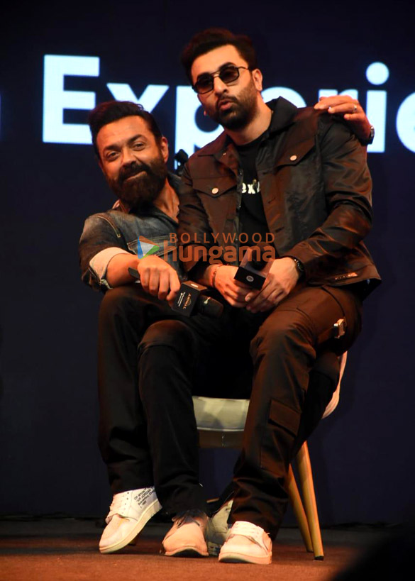 photos ranbir kapoor and bobby deol snapped at the music launch of their film animal 9