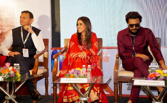 Photos: Riteish Deshmukh and Genelia D’Souza snapped at Homethon Property Expo 2023 at Jio World Convention Centre in Mumbai