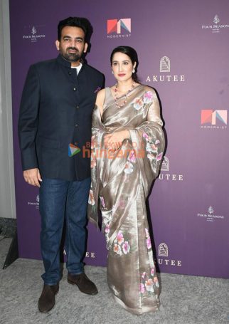 Photos: Sagarika Ghatge, Zaheer Khan and others snapped at the former’s new venture Akutee