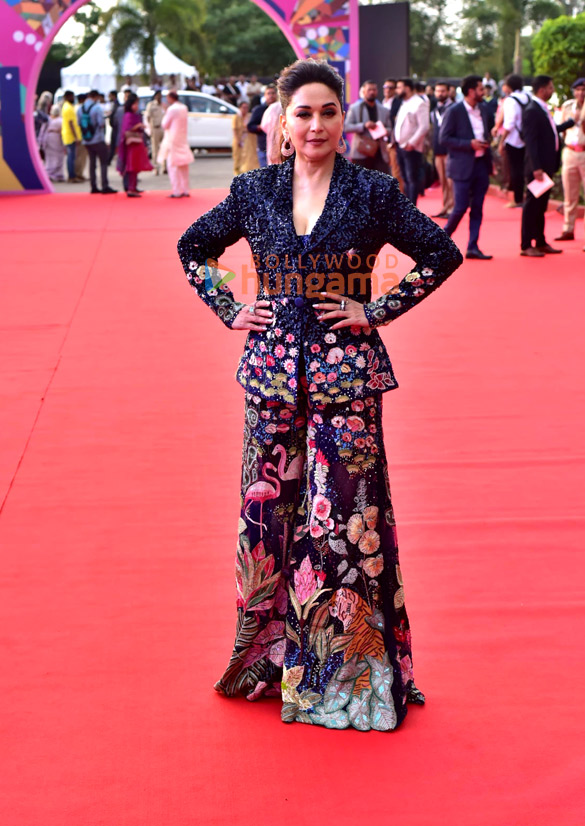 photos sara ali khan karan johar madhuri dixit and others snapped at the opening ceremony of iffi 2023 54th international film festival of india goa 8