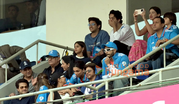 Photos: Shah Rukh Khan, Ranveer Singh, Deepika Padukone and others snapped watching the ICC Men’s Cricket World Cup 2023 final