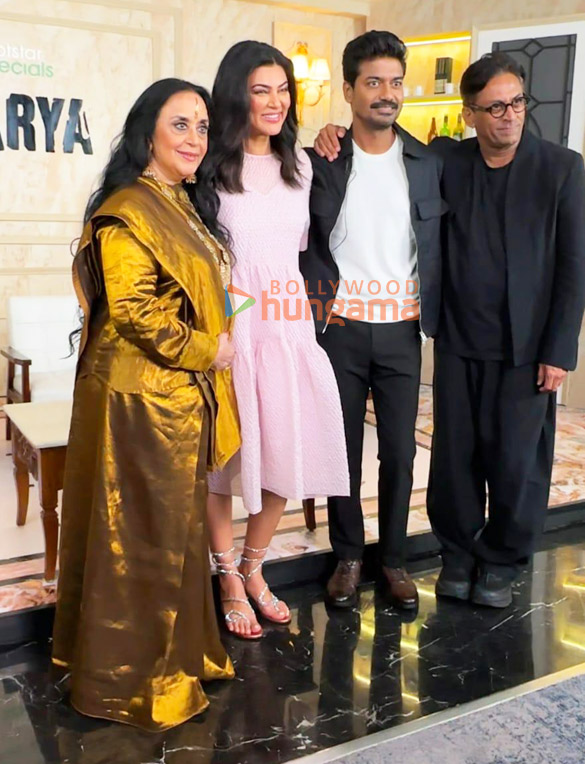 Photos: Sushmita Sen, Vikas Kumar and others snapped promoting Aarya season 3 Photos: Sushmita Sen, Vikas Kumar and others snapped promoting Aarya season 3