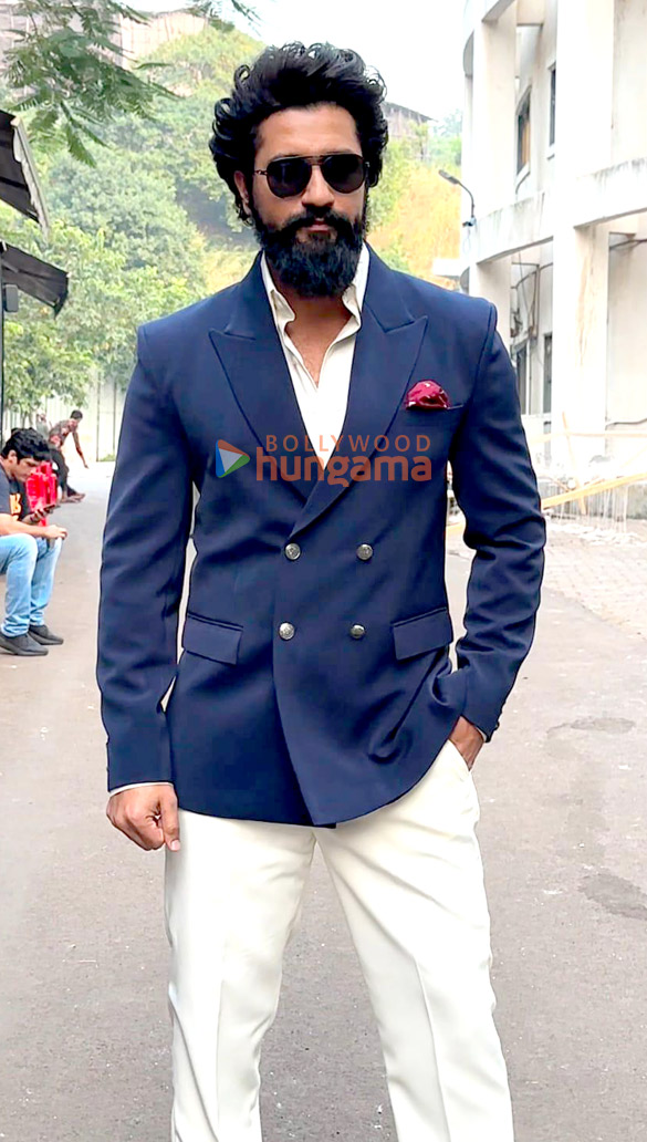 Photos: Vicky Kaushal, Fatima Sana Shaikh and Sanya Malhotra snapped at the shoot of Indian Idol for the promotion of their film Sam Bahadur Photos: Vicky Kaushal, Fatima Sana Shaikh and Sanya Malhotra snapped at the shoot of Indian Idol for the promotion of their film Sam Bahadur