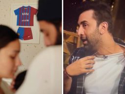 Ranbir Kapoor flaunts a tattoo of daughter Raha on his neck