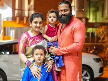 Rishab Shetty embraces the spirit of Diwali with family, see pics Rishab Shetty embraces the spirit of Diwali with family, see pics
