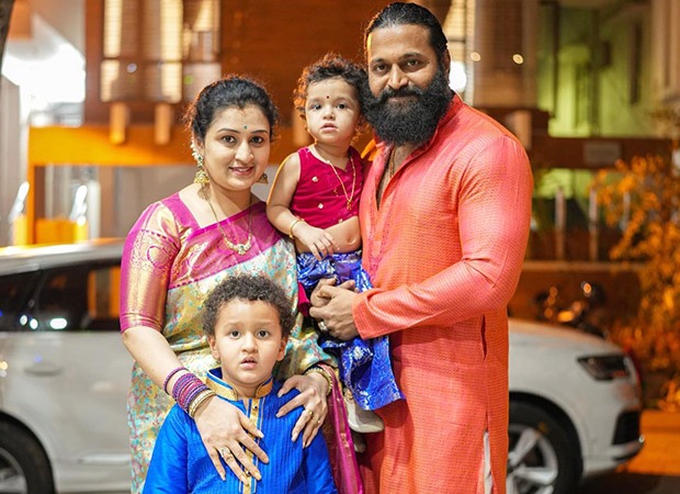 Rishab Shetty embraces the spirit of Diwali with family, see pics