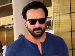 Saif Ali Khan gets clicked by paps at the airport