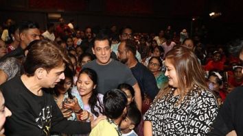 Salman Khan is all smiles as he meets kids at Children’s Day special screening as Tiger 3 surpasses Rs. 140 crores; watch videos