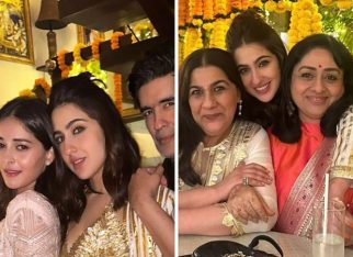 Sara Ali Khan and Amrita Singh host a Diwali bash attended by Ananya Panday, Manish Malhotra, and other friends
