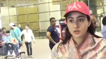 Sara Ali Khan gets clicked by paps at the airport