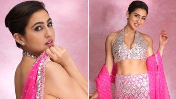 Sara Ali Khan’s stunning pink & silver lehenga for Manish Malhotra’s Diwali party is just the stylish dose we need for this festive season