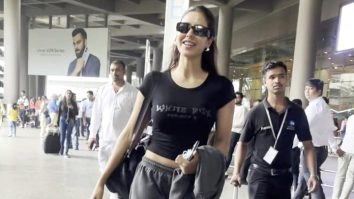 Sonam Bajwa rocks a classy airport look as she gets clicked