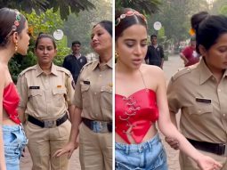 Uorfi Javed ARRESTED for her fashion choices? Video shows police taking her into custody, watch 